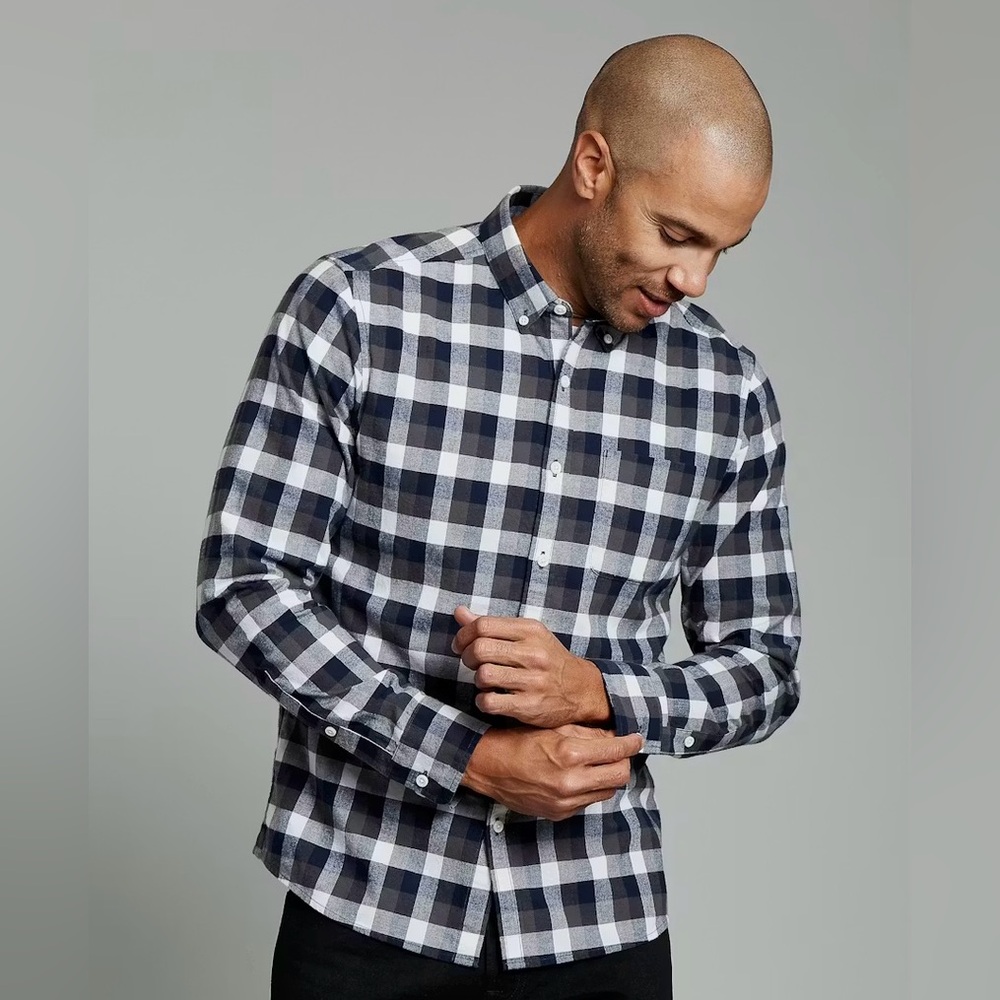 PROOF | Stretch Flannel Shirt |‎ Small | Like New!!